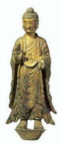 佛鎏金銅像