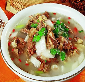 蘿蔔枸杞燉鴨肝 蘿蔔枸杞燉鴨肝