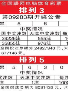 全國體育彩票“排列3”遊戲規則 全國體育彩票“排列3”遊戲規則