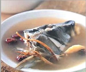 參須燉鱸魚 參須燉鱸魚