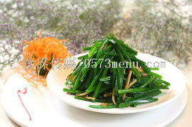 韭菜拌乾絲 韭菜拌乾絲