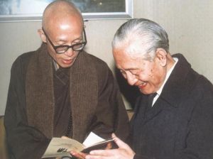 趙朴初與聖嚴法師