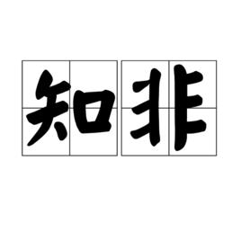 知非[漢語詞語]