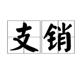 支銷 支銷