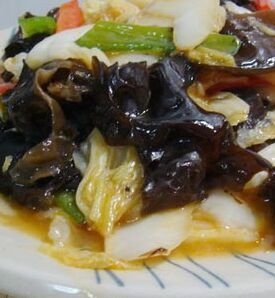 豆腐黑木耳炒白菜 豆腐黑木耳炒白菜