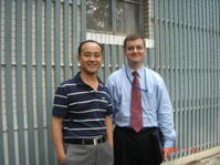 與美國使館簽證領事柯本山