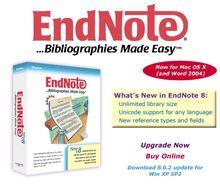 Endnote界面