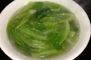 生菜清湯 生菜清湯