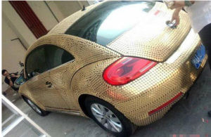 土豪金轎車 土豪金轎車