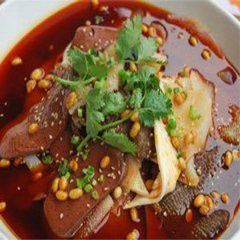 鴨血煮鱔魚 鴨血煮鱔魚