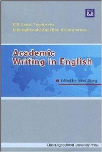 Academic Writing in Academic Writing in