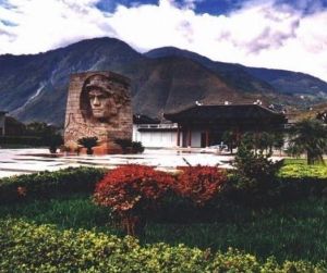 安順場渡口與翼王亭 安順場渡口與翼王亭