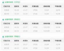 坂田站首末班時間表