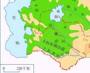 （圖）卡拉庫姆沙漠