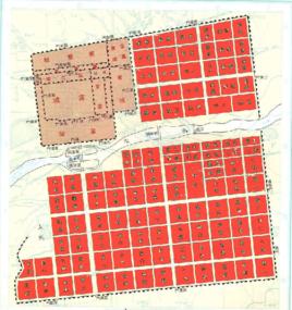 隋唐洛陽城裡坊區