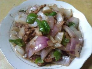 咖喱洋蔥炒肉片 咖喱洋蔥炒肉片