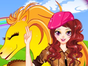 酷女孩騎馬 酷女孩騎馬