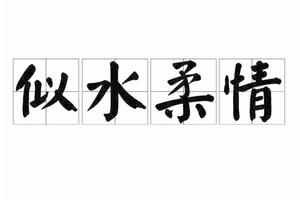 似水柔情[似水柔情]