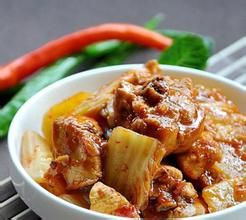 泡菜雞肉 泡菜雞肉