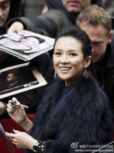 章子怡四度柏林