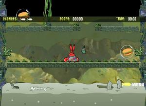 海綿寶寶泥塘逃生