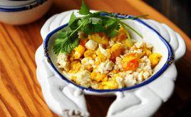 蟹醬炒雞蛋 蟹醬炒雞蛋