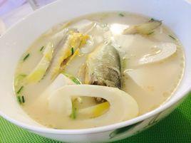 蘿蔔絲小黃魚湯 蘿蔔絲小黃魚湯