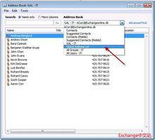 地址通訊簿策略
