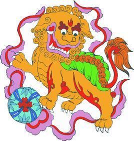 獅子戲球 獅子戲球