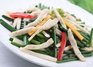 杞筍山藥炒魚絲 杞筍山藥炒魚絲