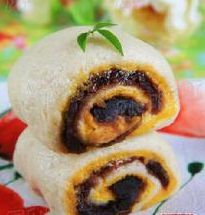 雙色豆沙卷 雙色豆沙卷