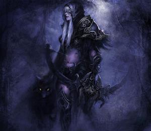 黑暗女王[網路遊戲《魔獸世界》部落陣營首領]