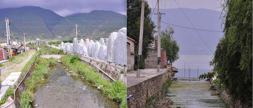 錦溪上游及入洱海口