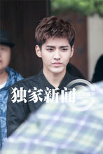 吳亦凡面露疲倦