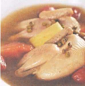 西瓜綠豆鵪鶉湯 西瓜綠豆鵪鶉湯