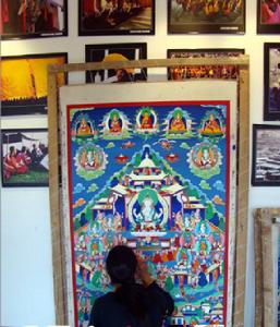 甘南藏族唐卡 甘南藏族唐卡