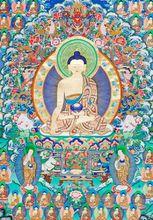 曲智大師作品《三至五佛》