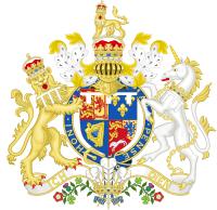 1751年至1760年作為威爾斯親王的紋章