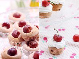 櫻桃小蛋糕 櫻桃小蛋糕