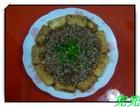 香菇肉末扒豆腐 香菇肉末扒豆腐