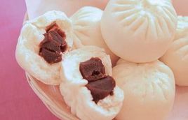 紅豆沙花包 紅豆沙花包