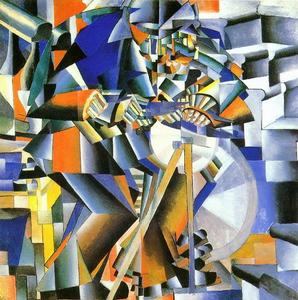 《磨刀工》卡西米爾·馬列維奇