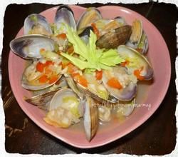 芥汁蒸蛤蜊 芥汁蒸蛤蜊