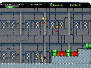 路易逃離火災城堡 路易逃離火災城堡