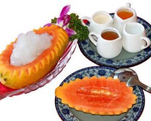 貴妃木瓜雪蛤 貴妃木瓜雪蛤