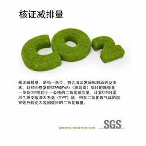 核證減排量 核證減排量