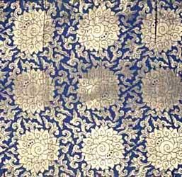 蕃蓮織金緞 蕃蓮織金緞