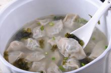 韭菜豆腐水餃