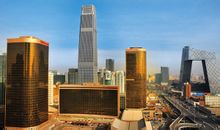 北京CBD地區樓群