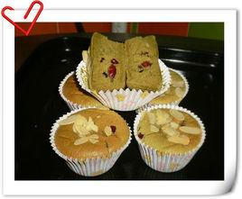 抹茶蔓越莓小蛋糕 抹茶蔓越莓小蛋糕